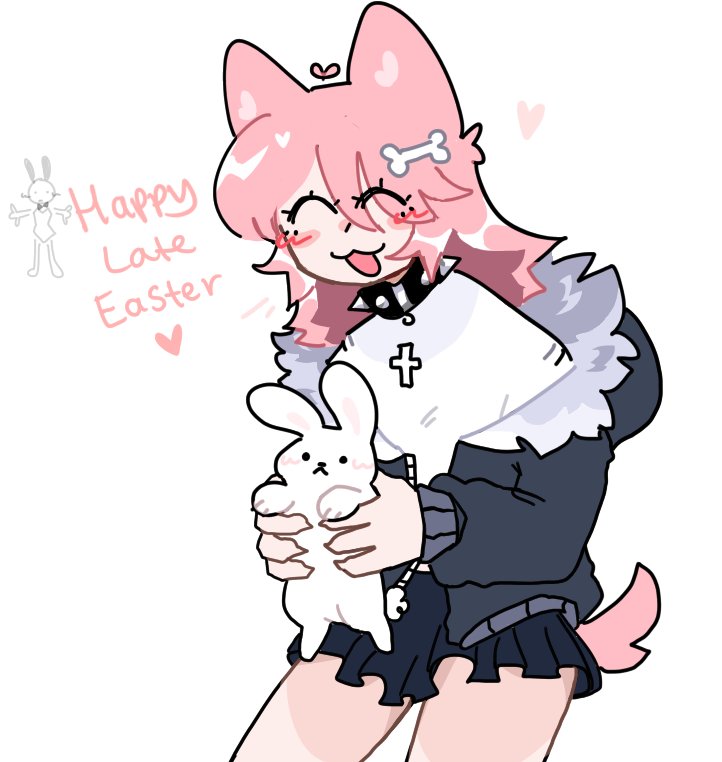 HIIIIII!!! (≧∇≦)ﾉ i'm alive gave again anddddd i know i'm super DUPER late but likeeee

✨ Happy [super late] Easter ✨

also for some odd reason, i keep seeing bunny outfits related to the day lfmao 👽

anyywaysss how's your day been? 0_0

#HappyEaster2023