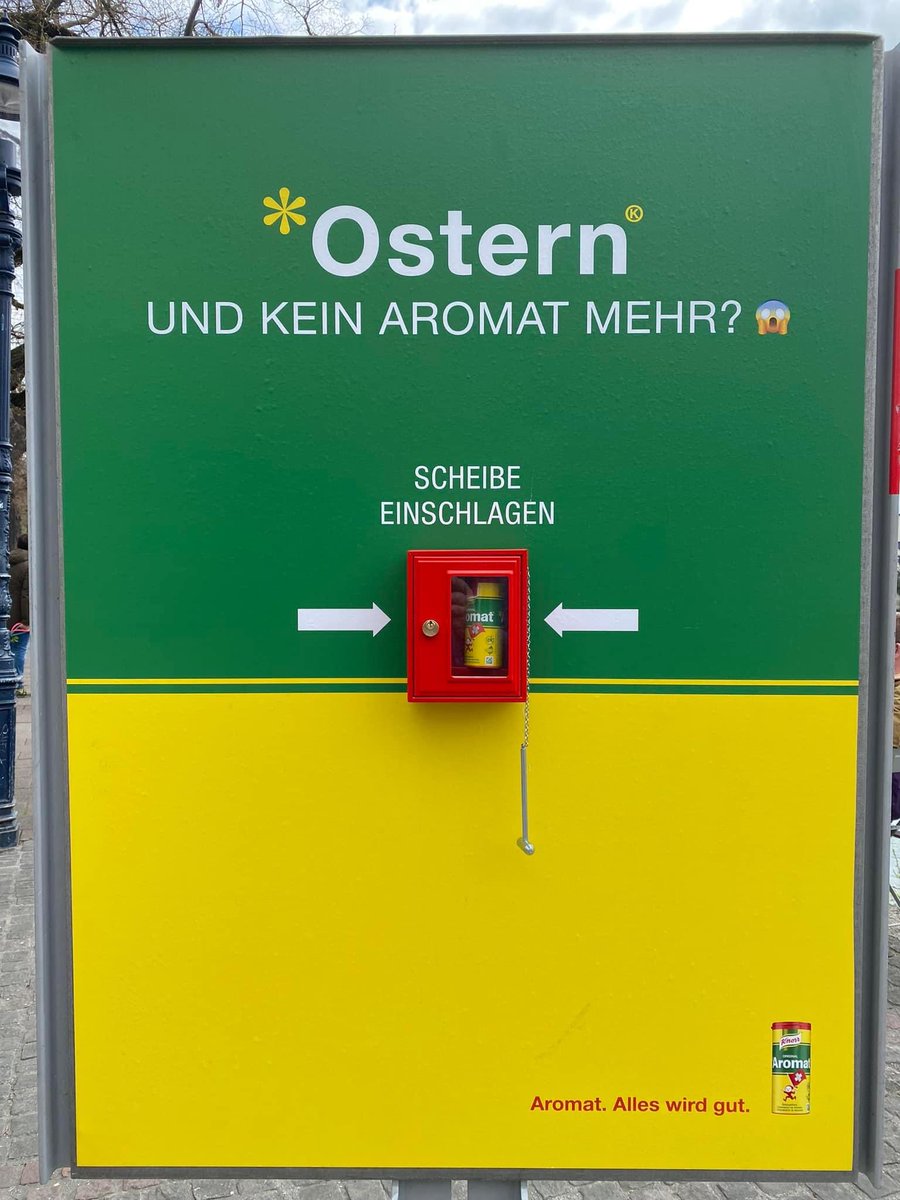 Werbung, die man wahrscheinlich nur in der Schweiz versteht ❤️‍🔥😁 #Aromat #Werbung #Ostern

Quelle: m.facebook.com/story.php?stor…
