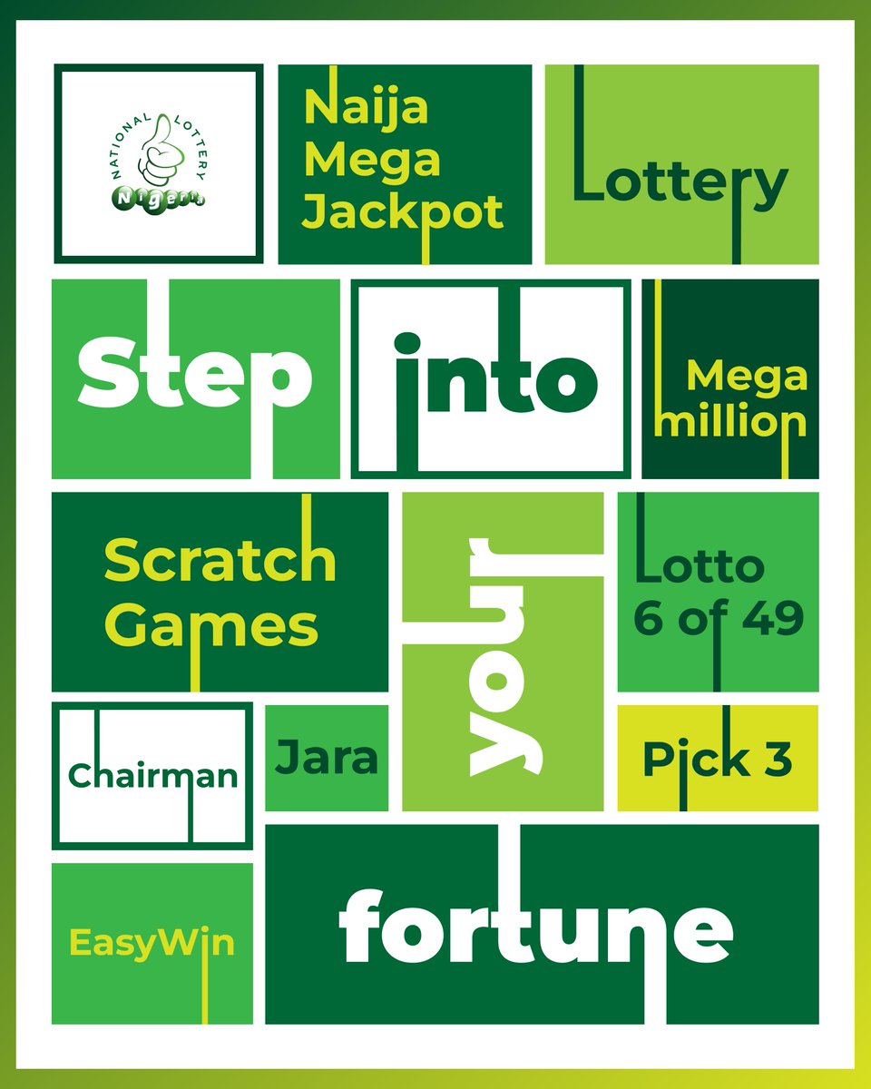 NatLotteryNG's tweet image. What's your favourite game on National Lottery Nigeria? Let us know in the replies..

Have you gotten your tickets for tomorrow’s Lotto 6/49 Draw? It could be you walking away with some money tomorrow night. #nationalgame