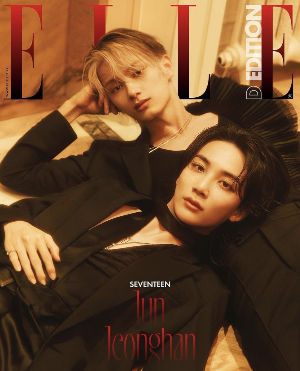wonhuiful's tweet photo. jeonghan and jun for elle korea https://t.co/8JwvmURrfb