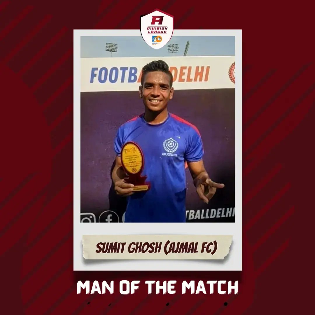FootballDelhi's tweet photo. โ FULL-TIME!!
AFC 7๏ธโฃ-2๏ธโฃ YSC
Swipe โฉ to see Man of the Match of this game ๐ฏ
#FootballDelhi
#FDADL #ADivisionLeague #FootballDelhiADivisionLeague #ADL #IndianFootball #kheloindia https://t.co/E3Qvv5SQHc