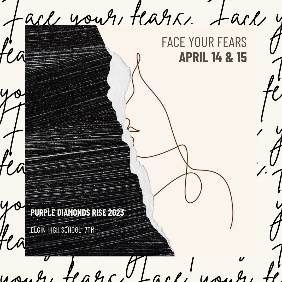 IT’S SHOW WEEK!! 🖤 Come watch your favorite dance team in their final show together! Friday and Saturday night…doors open at 6:30. 
#year9 #faceyourfears #finalshow