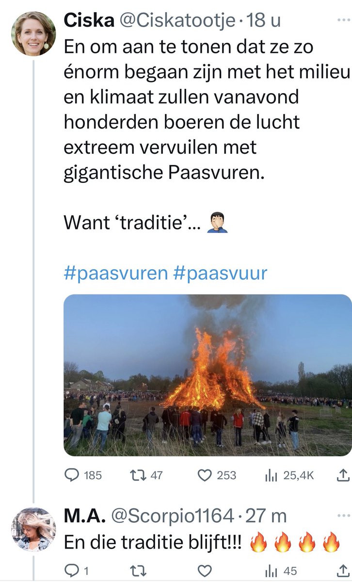 Scorpio1164's tweet photo. Kijk eens; dit zijn nu #klimaatdrammers een beter milieu begin bij jezelf met je giftige woorden #Ciska @Ciskatootje https://t.co/CHKFR5PH8C