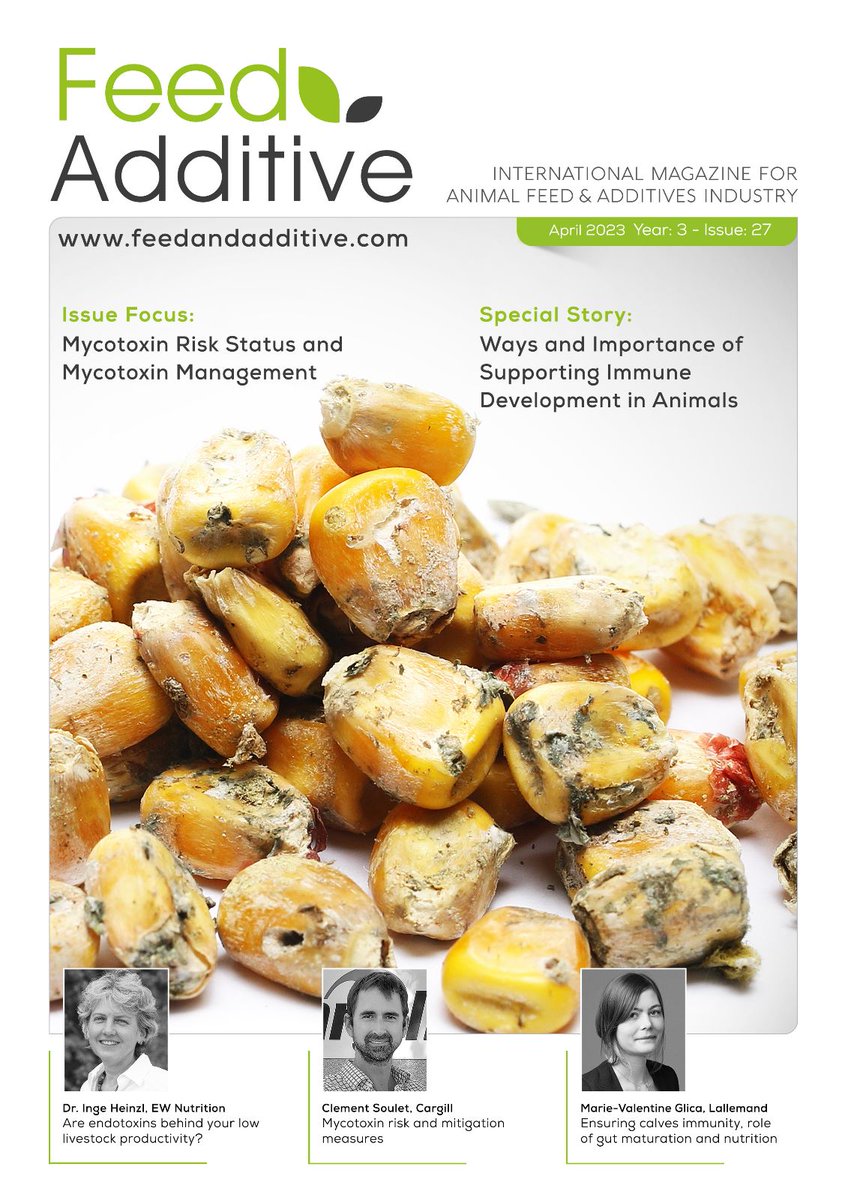 feedandadditive's tweet image. 𝗔𝗽𝗿𝗶𝗹 𝟮𝟬𝟮𝟯 issue is out..! 👉 bit.ly/419NtwS

Enjoy your reading..! 🤗

#mycotoxins #mycotoxinmanagement #mycotoxinrisk #immunity #immunedevelopment #animalfeed #animalnutrition #feedadditives