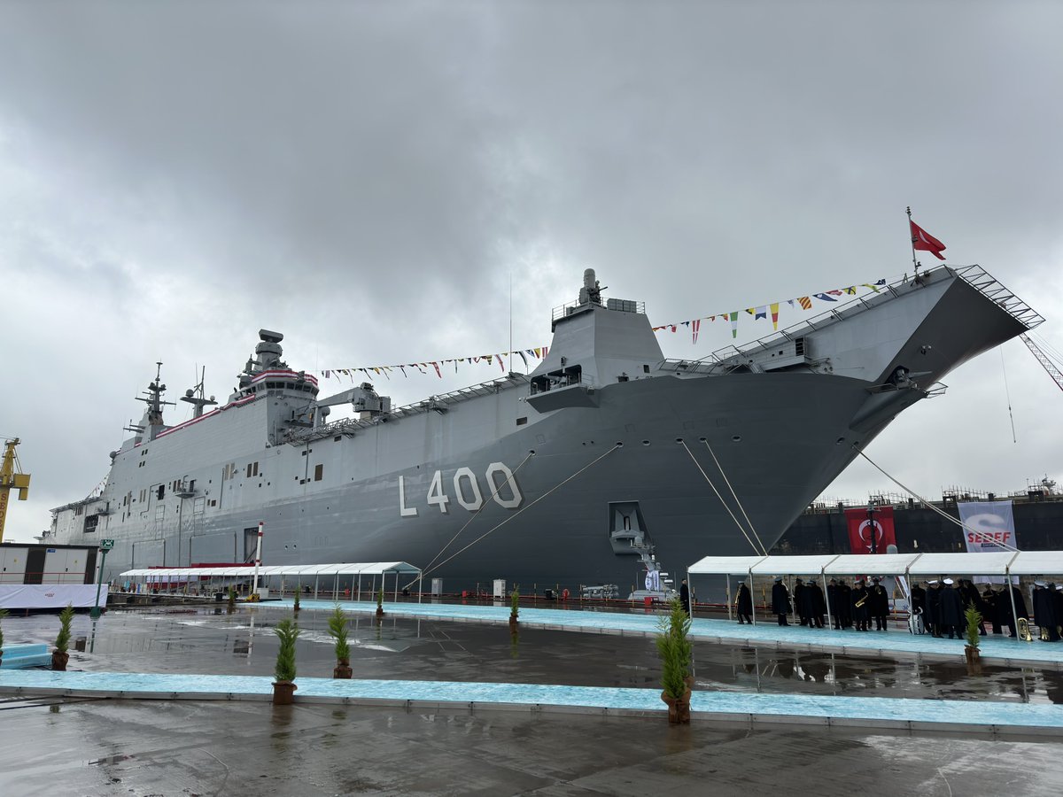 🛳️Ülkemizin en büyük askeri gemisi "TCG Anadolu" milletimize ve Mavi Vatan'a hayırlı olsun. Sana İHA da, SİHA da, Kızılelma da çok yakışacak. ✈️🌍

Yine biz yaptık, nicelerini yine biz yapacağız.