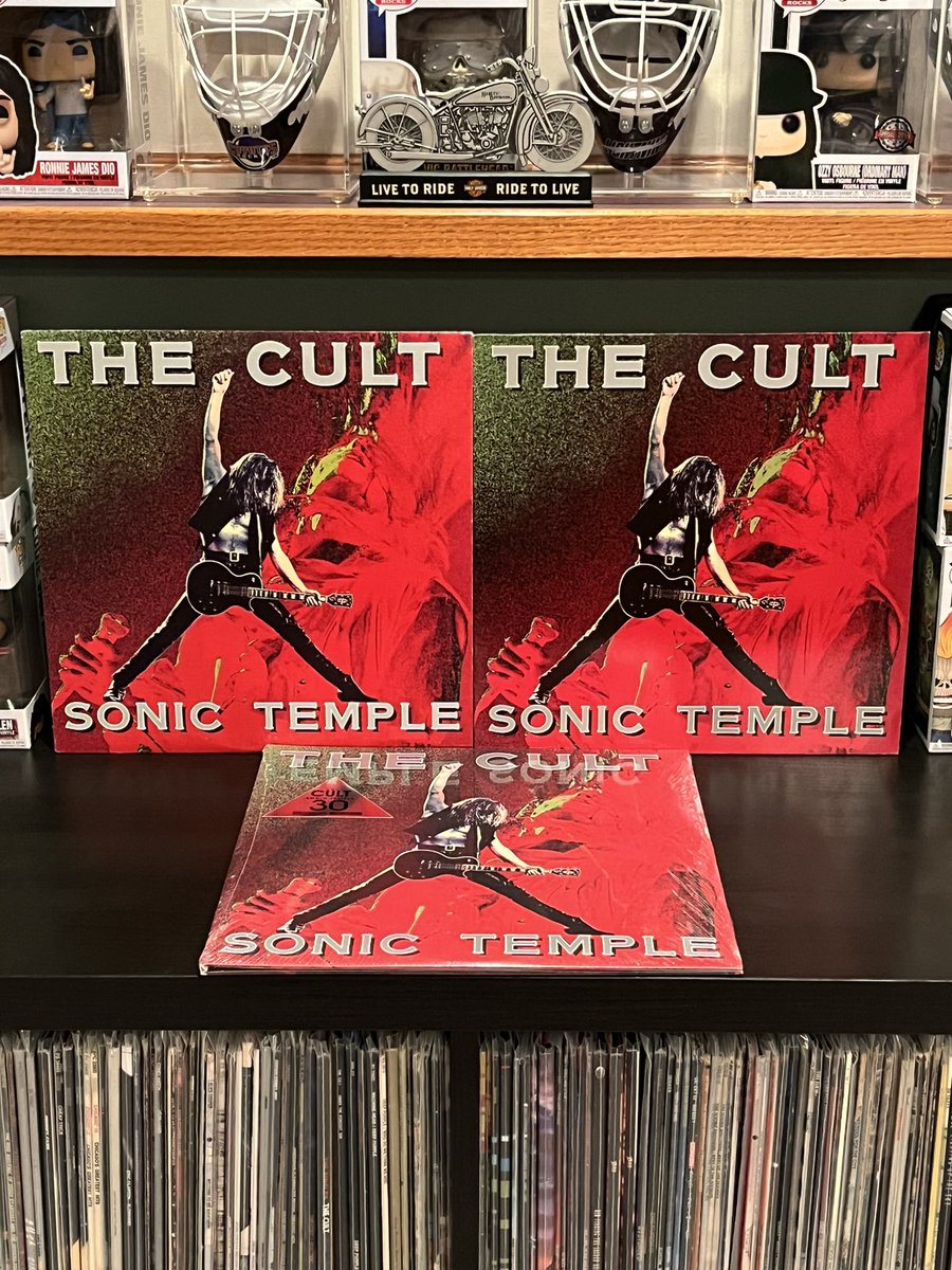 The Cult released their 4th studio album “Sonic Temple” April 10th, 1989. #TheCult #SonicTemple