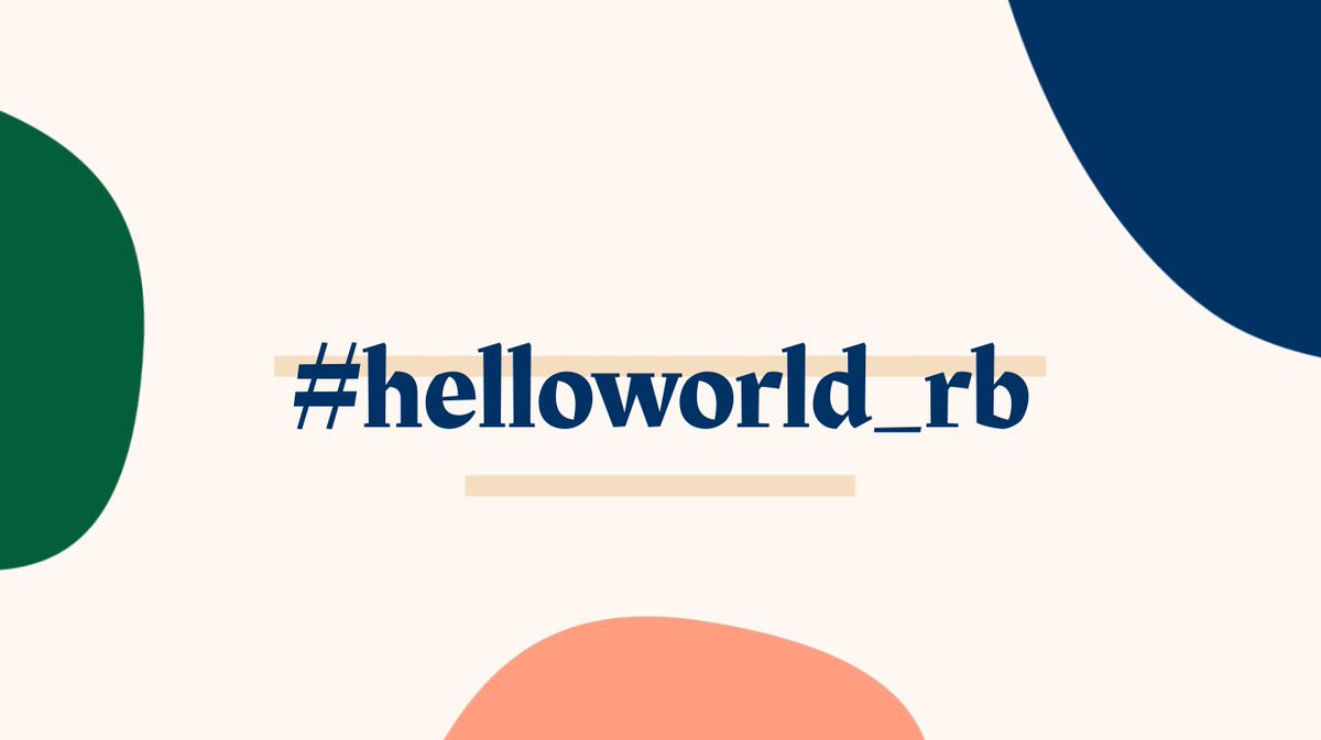 alterisian's tweet photo. Introducing #helloworld_rb
Our code is at: https://t.co/DL6Te7mgzh
jitsi channel is: https://t.co/Ru0k3v1f74
The @mobtime_app is: https://t.co/khBjwXvOG4
Welcome comments & participation from the (ruby) community :) https://t.co/QuKKuuZzha