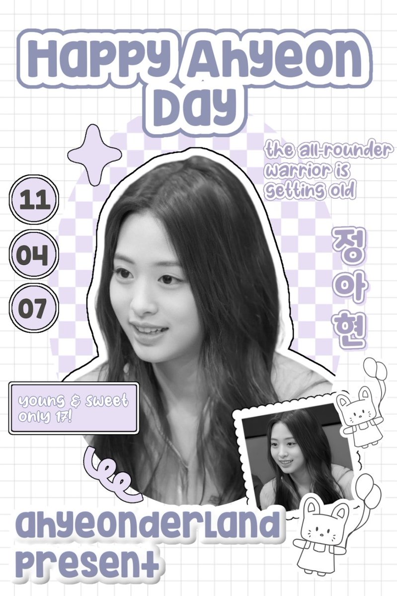 AHYEONDERLAND's tweet photo. ㅤㅤ
ㅤㅤㅤ୧ ‧₊ Called by the warmth 
ㅤㅤㅤof   sunshine; ꒰ Ahyeon ꒱  is
ㅤㅤㅤturning   ⌗17  today!  Let  us 
ㅤㅤㅤfestive  the  day, come  and 
ㅤㅤㅤsparks the bliss with us? <𝟑
ㅤㅤㅤ https://t.co/dE2PMOMoep