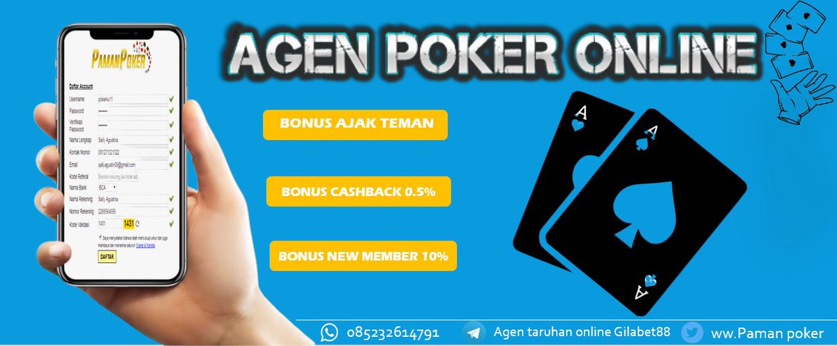 SITUS AGEN PAMAN POKER ONLIN
#PAMANPOKER
#bonuscachback
#bonusajakteman
#bonusnewmember
#bonusdadakan
#pamanpoker
#pokeronline
#24jamonline