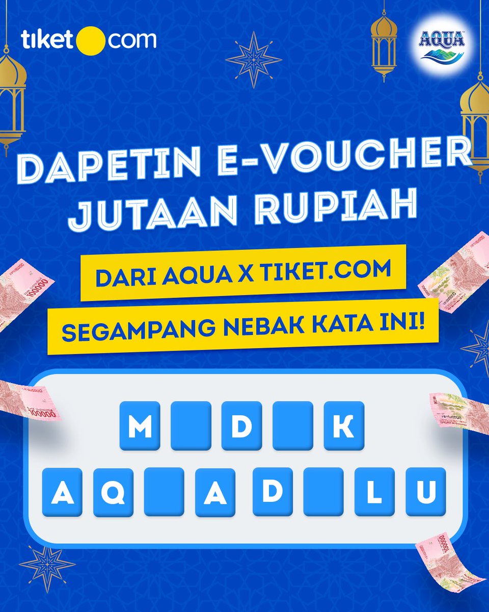 SIKAAAT!! 💨💨

QUOTE TWEET SEKARANG &amp; MENANGIN THR E-VOUCHER JUTAAAN RUPIAH!🔥