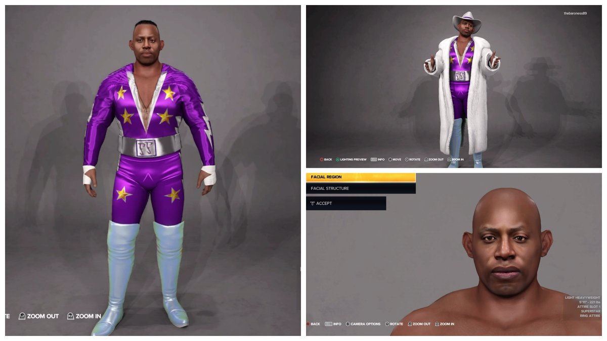 #wwe2k23 WIP #FlashFunk #2ColdScorpio updated lol found my layers for the belt #happygirl