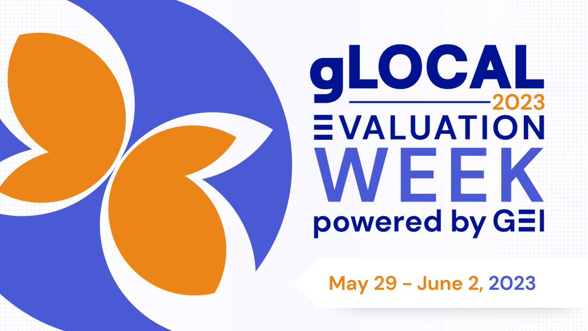 ⏳Don't forget to submit a proposal for #gLOCAL2023! You can organize an event based around this year's theme, "The Future of M&amp;E: Culture, Context, and Collaborations. Learn more &amp; submit your proposal here: glocalevalweek.org.  The deadline for submissions is April 14th.