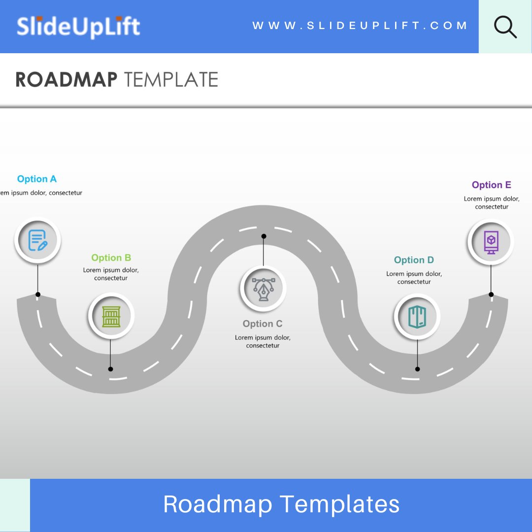 slide_uplift's tweet image. Showcase the actions required to help your business achieve its goals for success using SlideUpLift's Roadmap Templates.
bit.ly/3GuSEj8
#roadmap #roadmaptemplates #powerpointthemes #googleslidestemplates #powerpointslides #powerpointtemplates #powerpoint #presentation