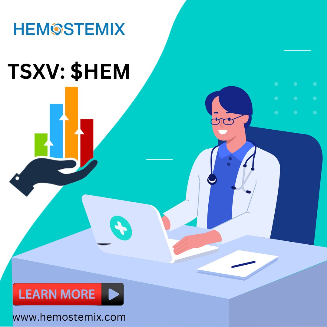 norman_alpert's tweet photo. Hemostemix Inc. ( $HEM ) announces the appointment of a new EVP of Business Development to advance ambitions for international growth. Its current market cap is 11,946,968.
$SHOP $BBBY $MSFT
#binarytrader #binaryexpert #24option #digitaltrading https://t.co/GpHEmsGade