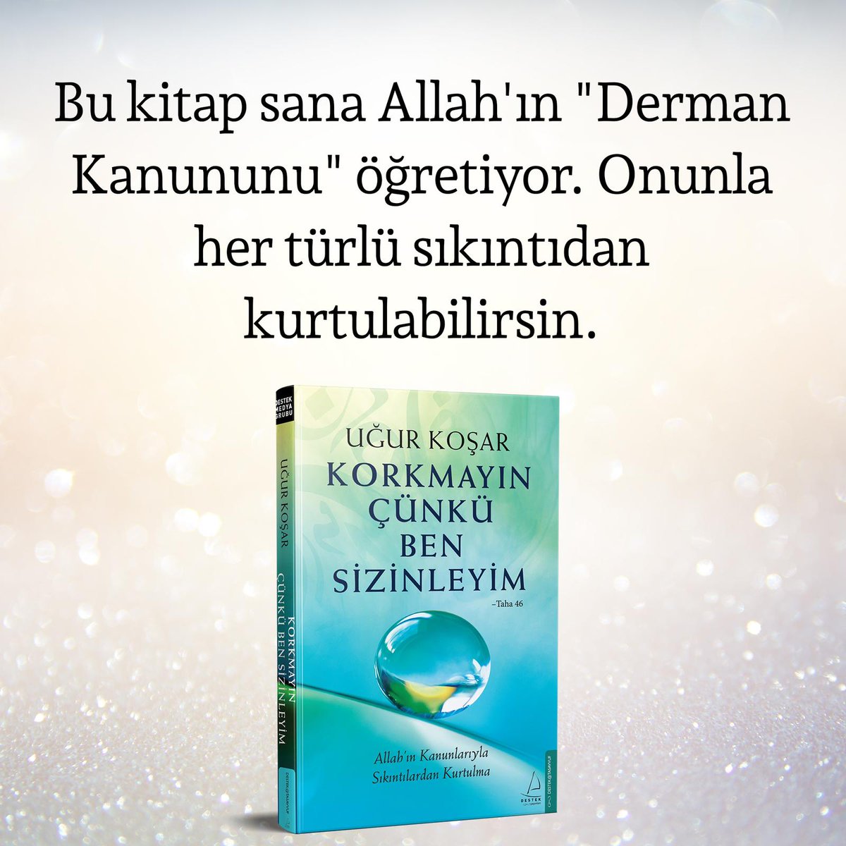 Yeni kitabımızda; hem manevi huzur hem ilahi adalet, Hem de Allahin Derman Kanunu ile dertlerden kurtulmanın sırrını bulacaksınız.