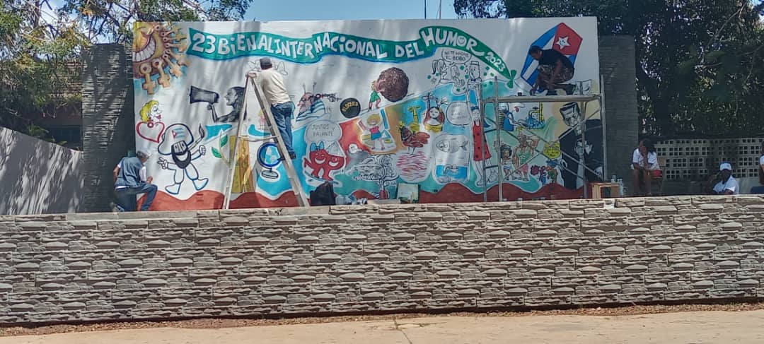 ArtvArtemisa's tweet photo. ¡Buenos días desde San Antonio de los Baños! ☀��📺

"Reírnos del machismo en serio", es el tema de esta 23ra. Bienal Internacional del humor gráfico, y que inició ayer domingo en San Antonio de los Baños.

@rariguanabo | 👇 https://t.co/gKufZbBjc4