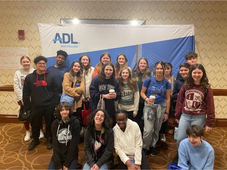 GMS_Smithfield's tweet photo. Our AWOD Peer Leaders are taking part in the ADL Youth Congress this morning in Boston, "Courageous Conversations", joining over 1000 other middle and high school students from around New England! https://t.co/C5YNI9Akit