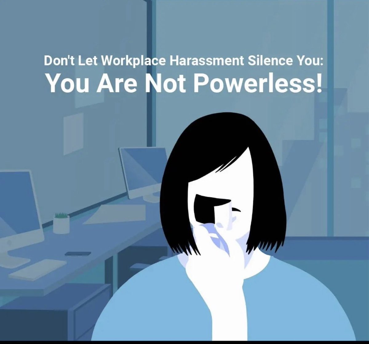 breaksilence909's tweet photo. Say No to WorkPlace Harassment
#BreaktheSilence #WorkPlace #Harassment #WorkBully #Pakistan https://t.co/mgVBbr40t5