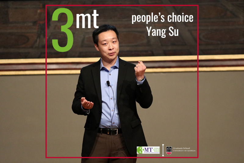 UGAGradSchool's tweet image. Congratulations to the winners of the 12th Annual 3mt Competition! Every participant brought their best, and we appreciate everyone's hard work. Read more about the winners at the link below.

grad.uga.edu/12th-annual-ug… 

#Committo #GradDawgs #GradStudies #UGA #UGAgraduateschool