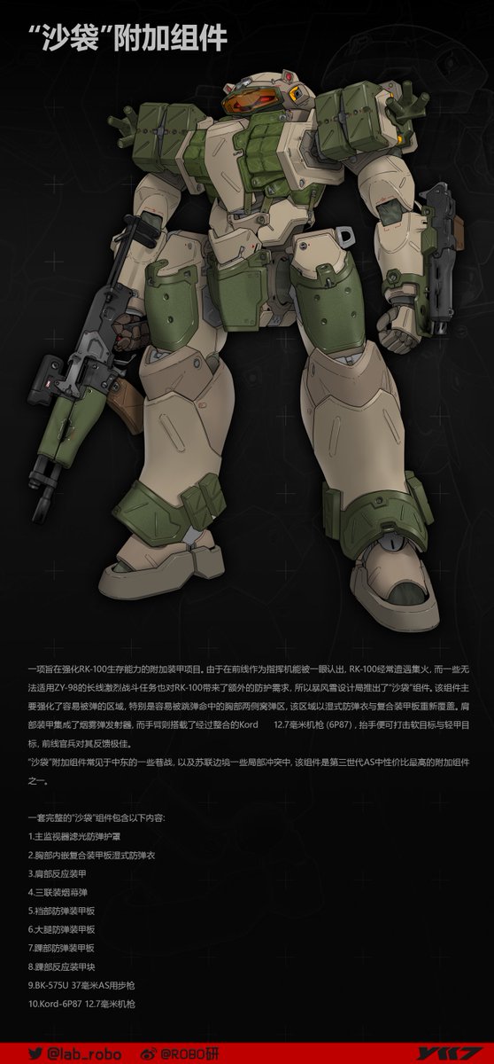E:
RK-100 'HOMO'
A Development of RK-92 'RK-92 Savage'
included in @lab_robo 's Full Metal Panic Magazine 'IF: The Prince of Rvengeance', published in 2022.

#フルメタルパニック #FullMetalPanic #FMP