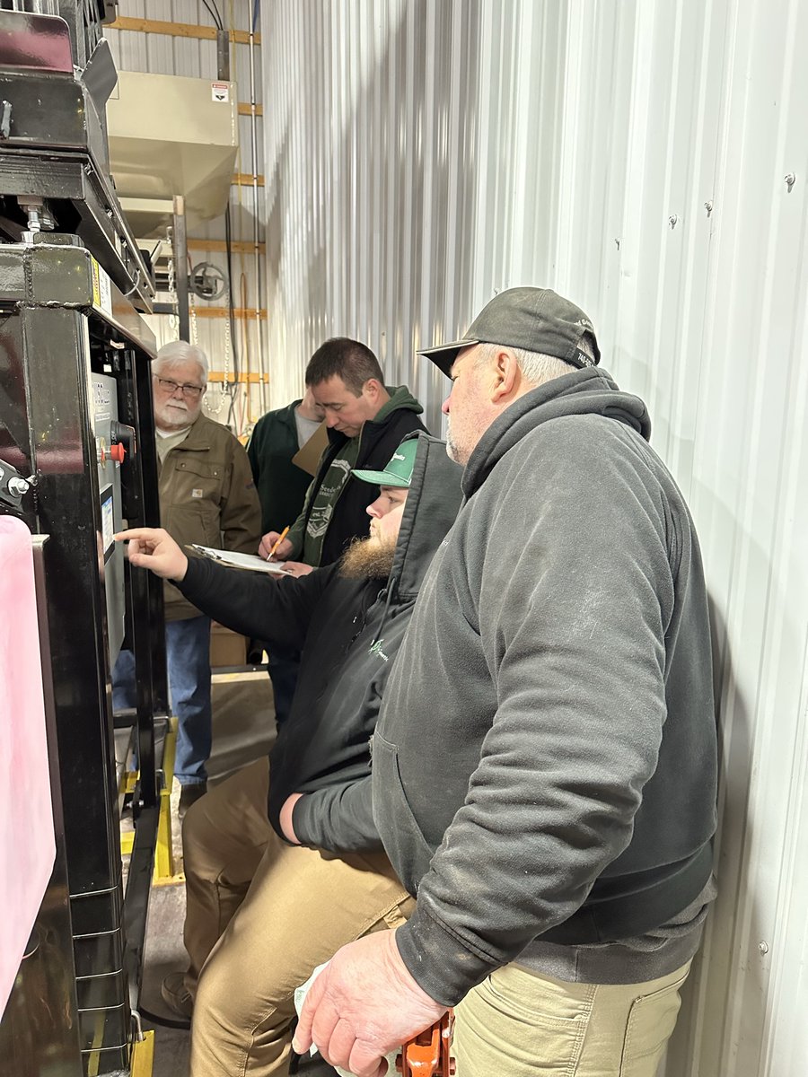 seedgenetics's tweet photo. Just some treater calibration &amp;  training with @DirectEntInc  so we can treat as needed with fungicide, insecticide, inoculant, or combos! Take control of your seed with our fast, accurate, on-demand seed treatments!  #SeedTweets https://t.co/CHuTw7gNiC