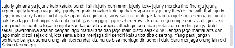 WaytoSeraph's tweet photo. Nyaris di blacklist grgr jujurly mulu tapi kita butuh cwek jadi gpp https://t.co/OzNe3m6XOr