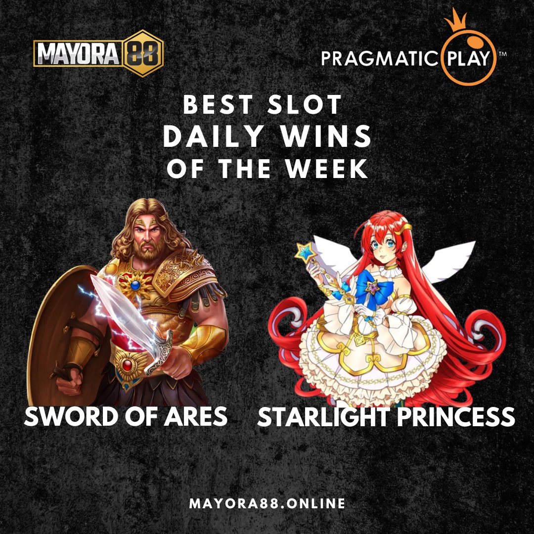 mayoraa88's tweet photo. SWORD OF ARES DAN STARLIGHT PRINCESS TERGACOR MINGGU INI DI MAYORA88

Yuk buktikan langsung di Link Gacor => https://t.co/Zg8RUSLJ1N #MAYORA88 #antirungkad #slotgacor #slotpragmatic #agenterpercaya #maxwin #bigwin #infoslotgacor #gatesofolympus #starlightprinces #maxwinzeus https://t.co/nXMhdNWrwF