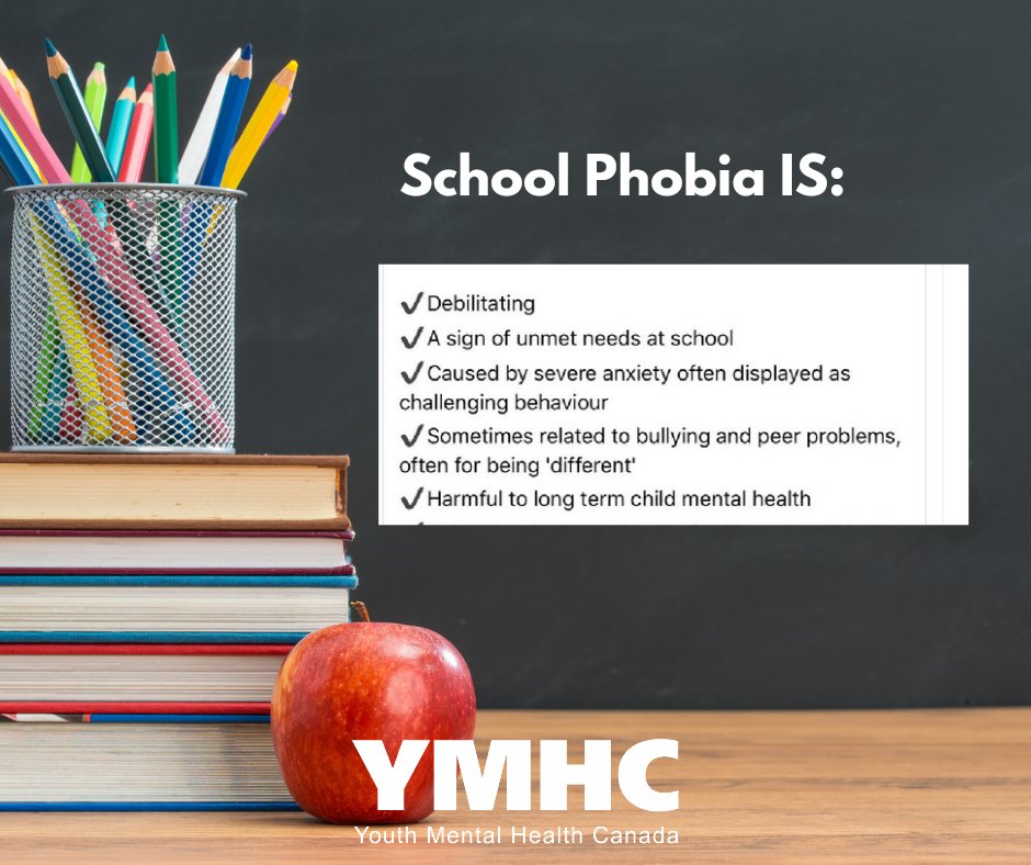 Understanding #schoolphobia #schoolrefusal #schoolavoidance #anxiety #mentalhealth #attendance #phobia #disabilityawareness #DisabilityTwitter #Disability #HumanRights #ymhc #education