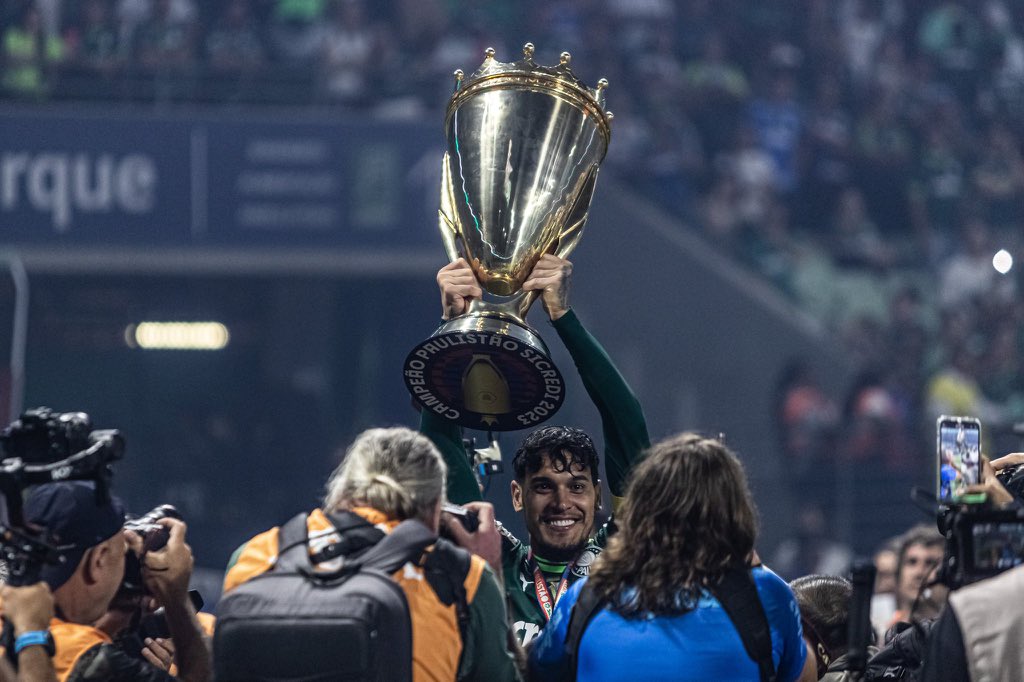 Campeão do @paulistao 2023 , Obrigado Deus 🙏💚 #avantipalestra 🐷