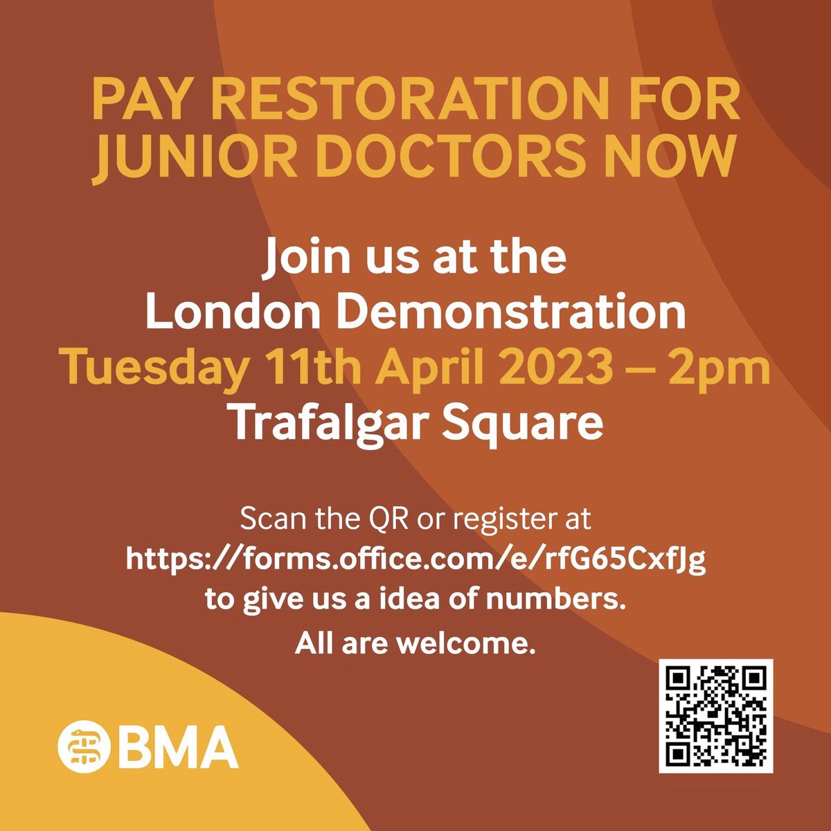 I will be supporting my local junior doctors as they are: 

- Highly trained

- Underpaid

They have had years of pay cuts, and it cannot continue, the NHS needs them to survive. 

#PayRestorationNow
#JuniorDoctorsStrike
@SouthernBMA