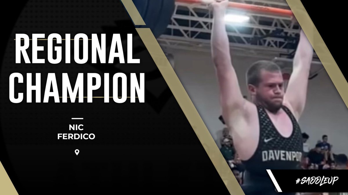 Congratulations to Nic as he won the regional weightlifting meet this past weekend! 
#FHSAA  see you at the State Finals this Saturday!