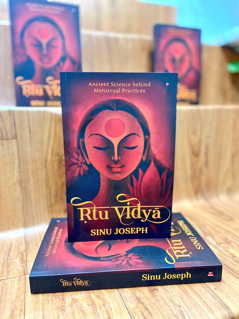 PadhegaIndia_'s tweet photo. Presenting the much acclaimed and a must read Book : Rtu Vidya (Ancient Science behind Menstrual Practices) by the very erudite Sinu Joseph (@Sinu_Joseph_) Ji. We can't recommend this fabulous book enough. 
#PIRecommends #BookTwitter #BuyFromPI 💮
Order 👉 https://t.co/hvWqBoK73P https://t.co/Y0iO2DaSn5