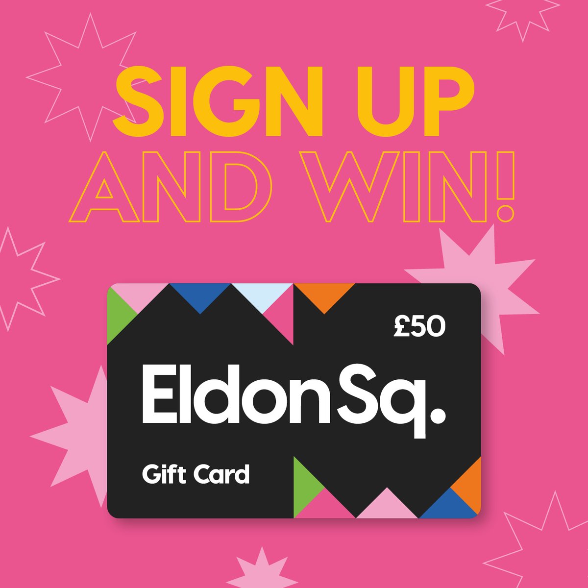 ⭐ Would you like to be in with the chance of winning a £50 Eldon Square Gift Card? 
👉 Sign-up to our newsletter and you could win. It really is that easy!
Subscribe here ➡️ bit.ly/3KurKu2

*T&amp;Cs apply.