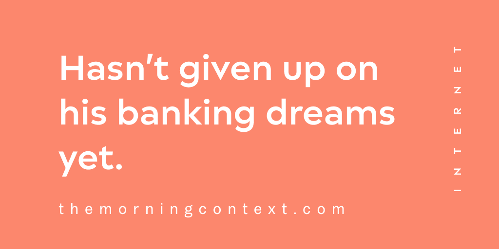 MorningContext's tweet photo. Tomorrow. https://t.co/Og8e3kirEK