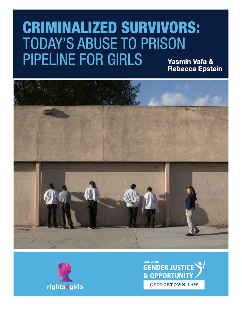 JUST RELEASED: Our new joint report with
<a href="/rights4girls/">rights4girls</a>
is a fresh analysis of the abuse to prison pipeline for girls. A follow-up to our 2015 report, we examine where we are today &amp; call for systemic change to end criminalization of survivors. Read more:  bit.ly/CriminalizedSu…