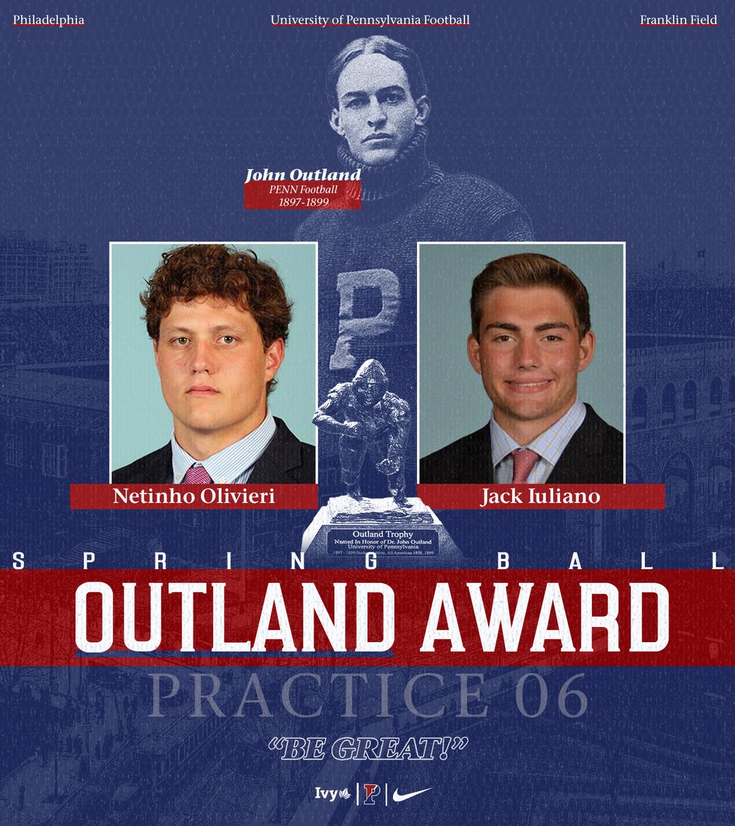 Practice #6 Award Winners!

#FightOnPenn X #BEGREAT