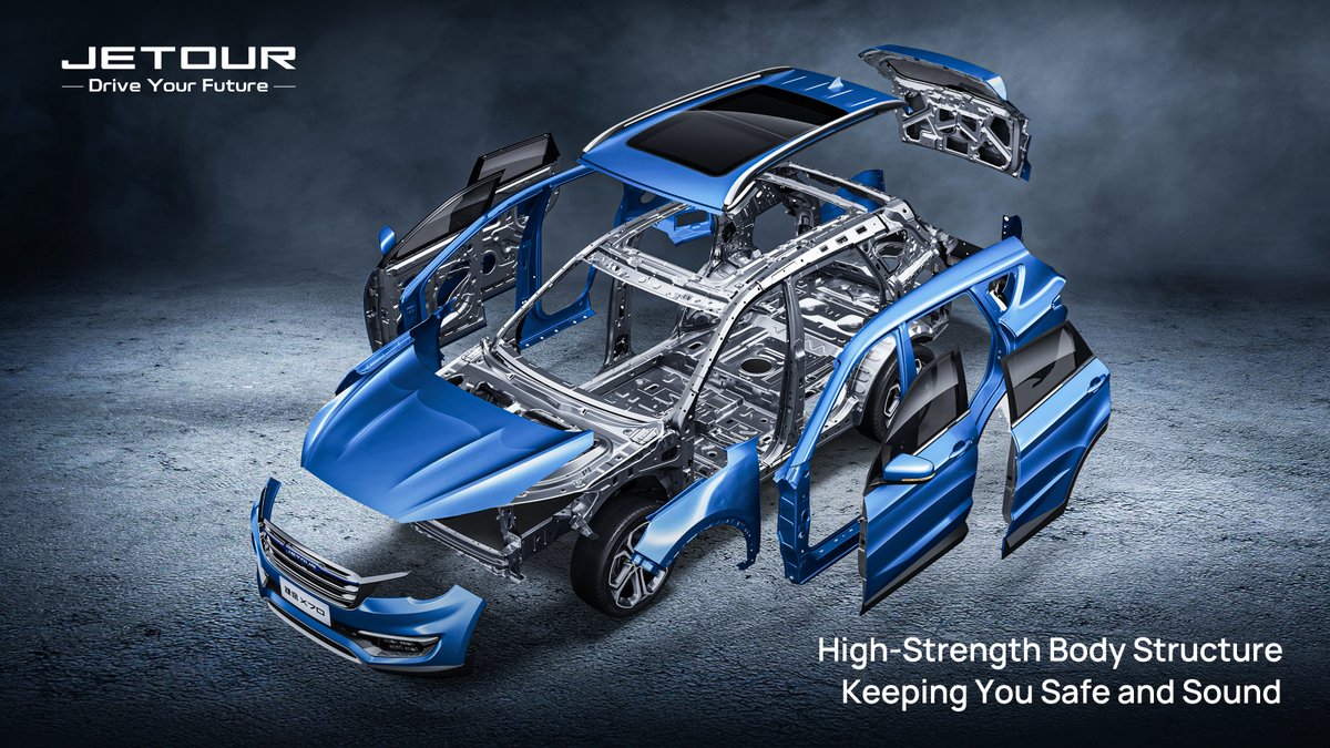 JETOUR_Global's tweet photo. #JetourX70 provides all-round protection. With a body structure made of high-strength steel, #X70 is both stronger and more formidable to guarantee your safety on the road.
#Jetour #steel #steelbody #car #carstrength #highstrengthsteel https://t.co/KrHHp1ziER