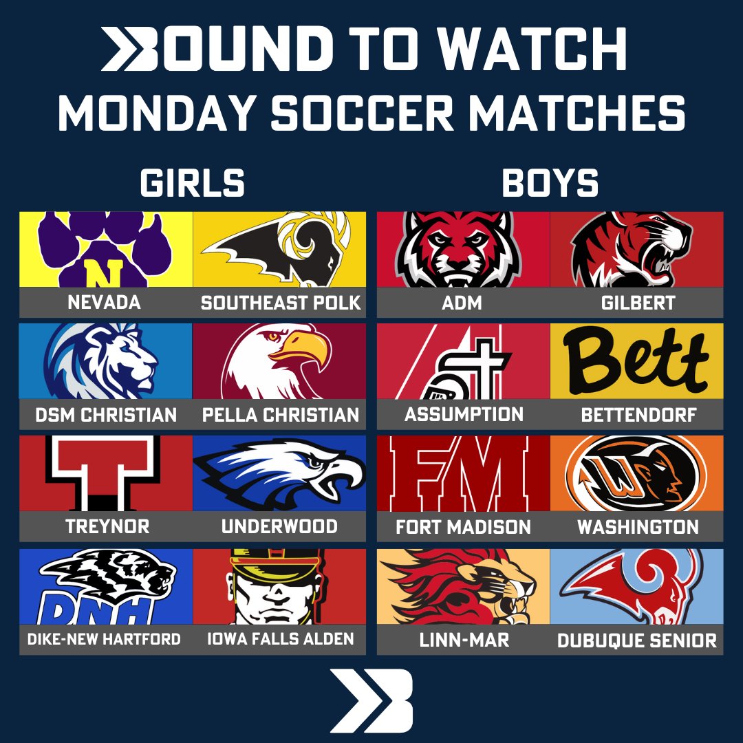 Bound_IA's tweet photo. Great soccer to watch on this beautiful Monday!

#iahssoc #ihsaa #ighsau https://t.co/7jUOUbloX0