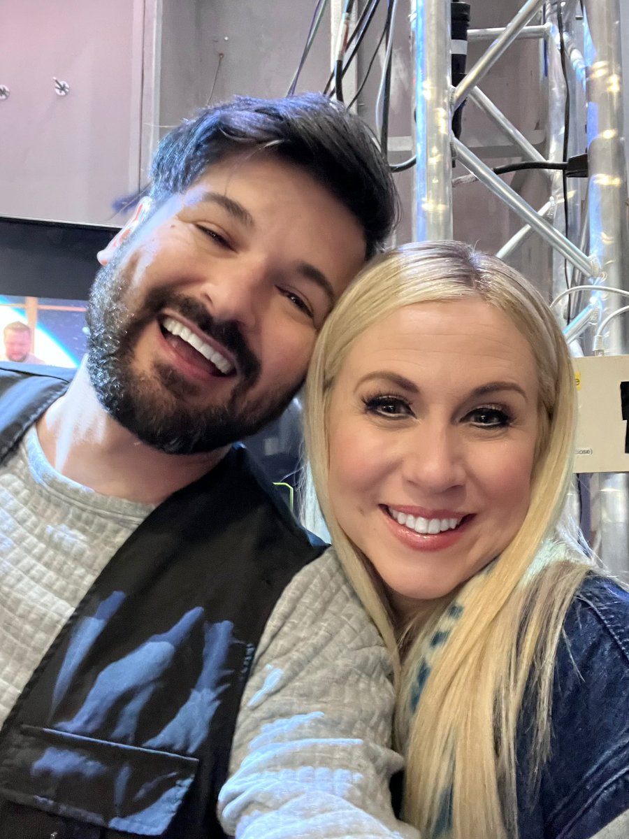 acarboni's tweet image. Found this l’il sunshine backstage #YesSWC2023
