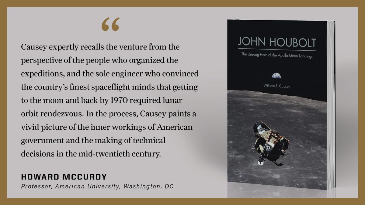 PurduePress's tweet photo. A small group of engineers led by John C. Houbolt (born #OTD in 1919) came up with the plan that propelled human beings to the moon and back--Lunar Orbit Rendezvous. #ReadUP on this remarkable history with @ApolloAuthor #SpaceAndFlight #NASAHistory
https://t.co/BFnyHWfM7Y https://t.co/DpsJllqjGR