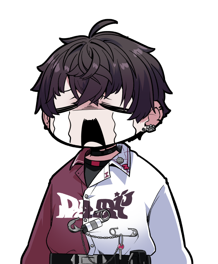 いつもの構図で佐伯イッテツくん描いた #サイキペイント