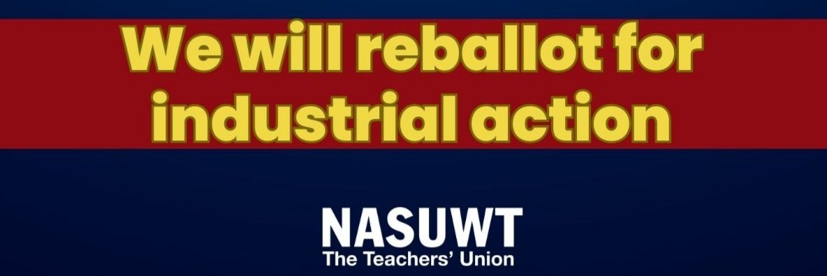 BarnsleyNASUWT's tweet photo. We go again & we go to win!
#NASUWT
#organisetowin https://t.co/KKhodXIWlG
