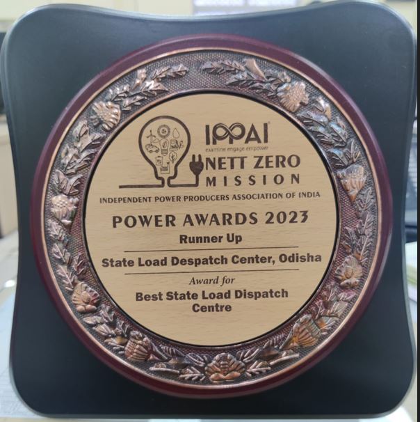 OdishaSldc's tweet photo. SLDC ODISHA has been awarded for Best SLDC (Runner Up) by IPPAI for Year-2023 at 23rd Regulator and Policy Makers Retreat held at Belgaum, Karnataka on 8th April 2023. https://t.co/aFJv2ehSrL