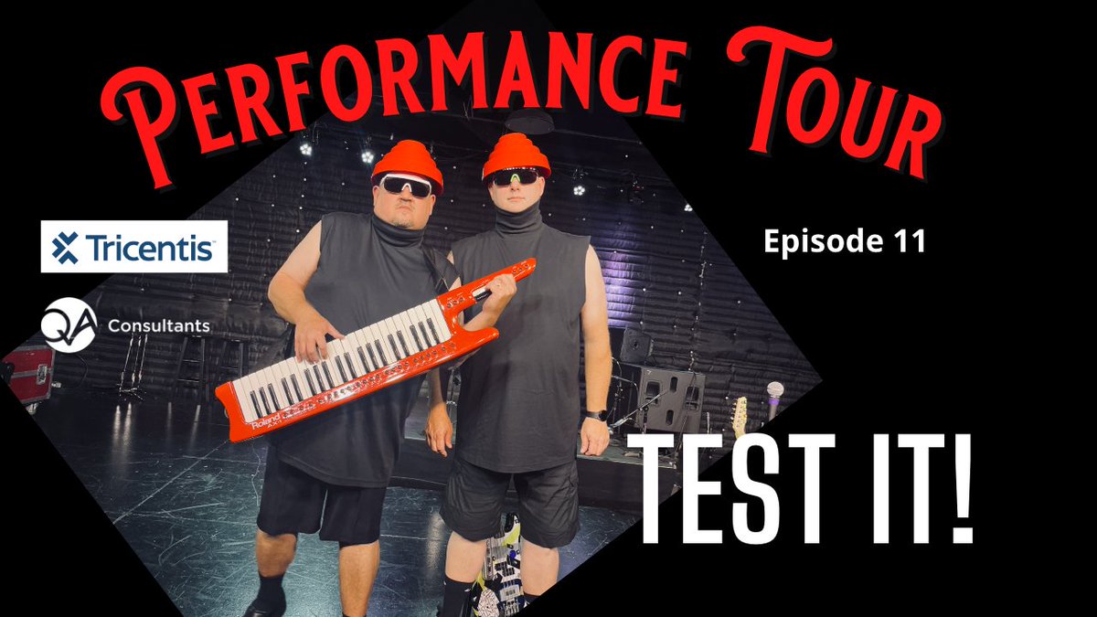 loadtester's tweet image. DevOps - Test It. #PERFTOUR is sponsored by Tricentis and QA Consultants. youtu.be/8gLMKHRKX7g