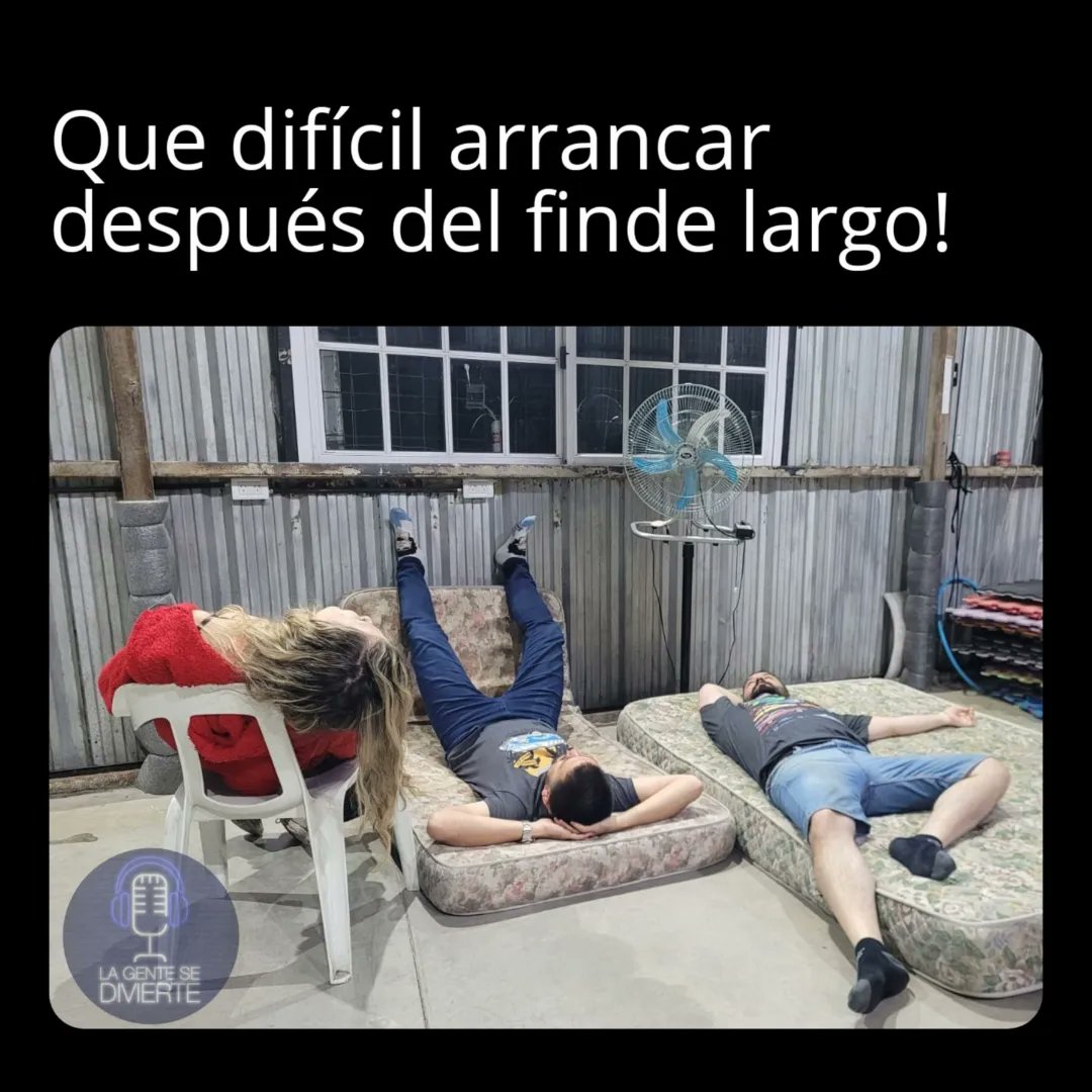 GenteSeDivierte's tweet photo. ¿Arranca o no arranca?

#LunesDePascua #findelargo #lagentesedivierte #okupas https://t.co/cHHZeTYwT9