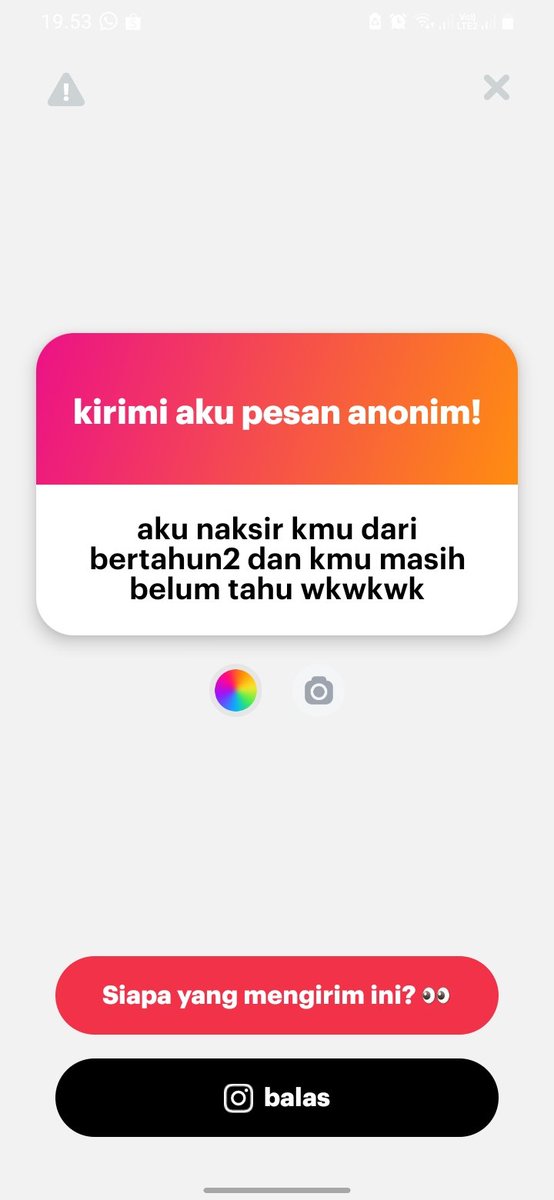 terakhir kali ngeshare link ngl pas taun baru, tp hampir tiap hari dpt pesan ngl. oh ternyata bot, tp kalo gini pesannya apa bot juga?