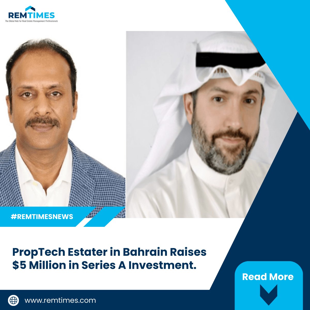remtimestoday's tweet photo. Bahraini PropTech Estater has just secured an impressive $5 million in Series A funding. With this significant investment, Estater is poised to take its product development to the next level, expand its employee base, and bolster its technology infrastructure. 

#PropTech https://t.co/oIsBNn8IYp