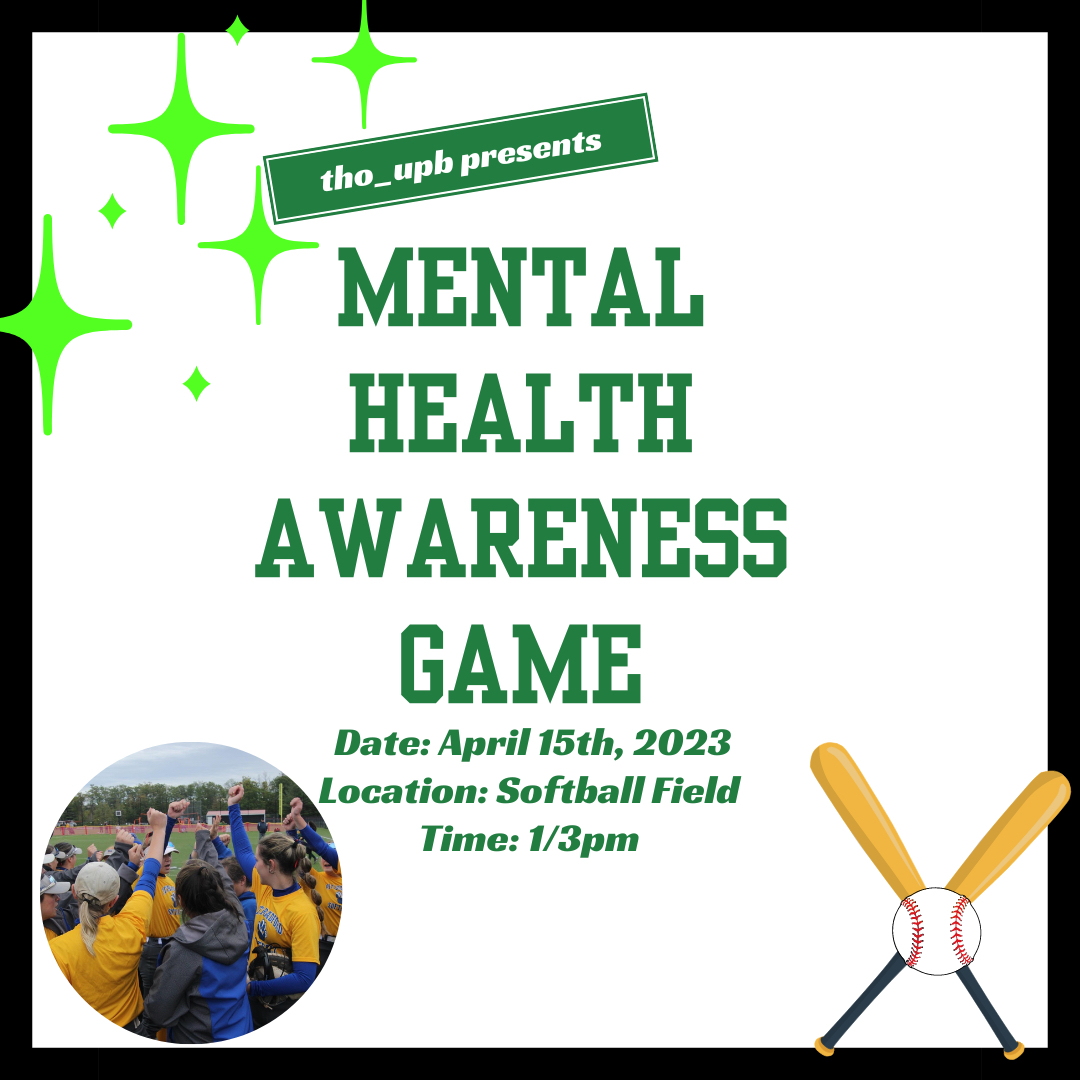 UPBSoftball's tweet photo. We are excited to have our Green Game this Saturday! Come support the Panthers as we look to raise awareness about student-athlete mental health. #upbsb #PittBradfordSoftball #HiddenOpponent #Greenout https://t.co/qIulGirtjU