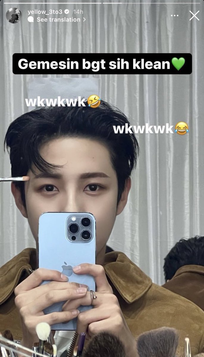 on Twitter "this whole indonesian caption shenanigans 😭😭"