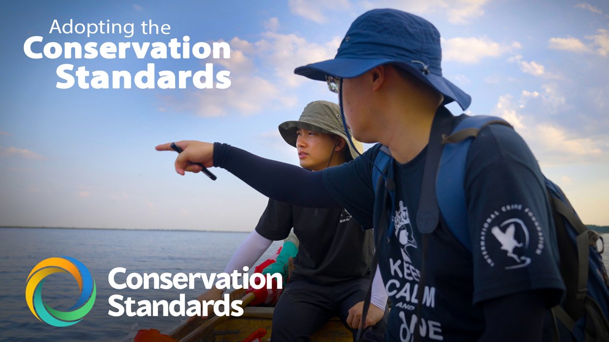 How have <a href="/TheEWT/">Endangered Wildlife Trust</a>, @savingcranes &amp; <a href="/PantheraCats/">Panthera</a> integrated the #ConservationStandards into their conservation practices, &amp; what difference has that made? Watch &amp; share this short CS adoption video: bit.ly/_CS_Adoption_V… #AdaptiveManagement